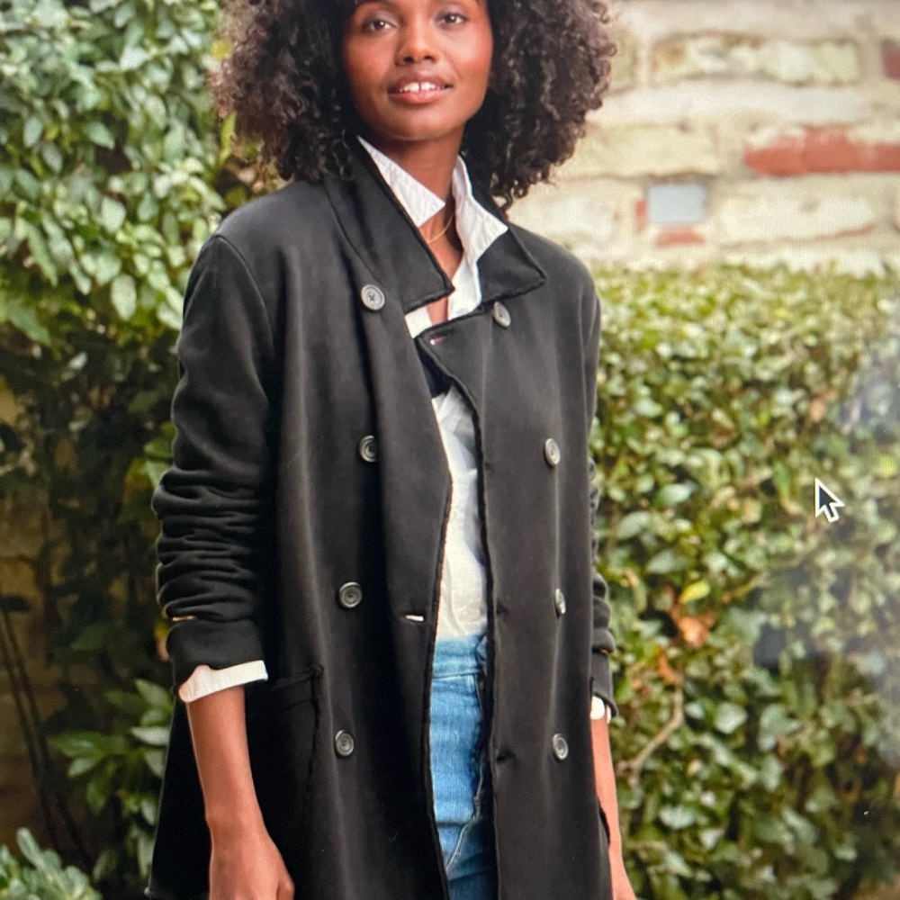 Frank & Eileen Belfast Sweatshirt Peacoat Black XSm